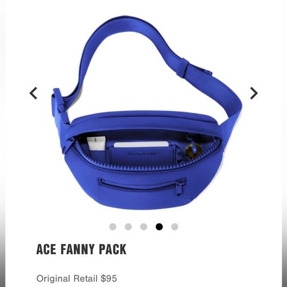 Dagne Dover Ace Fanny pack in deep sea blue - Picture 14 of 15